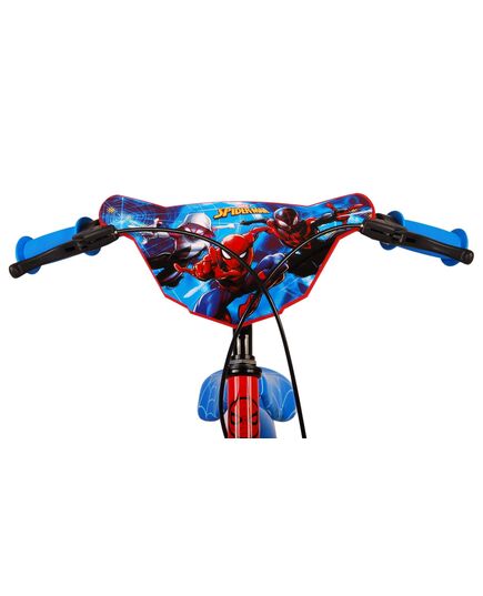 Ultimate Spider-Man Kinderfahrrad - Jungen - 16 Zoll - Blau/Rot - Zwei Handbremsen