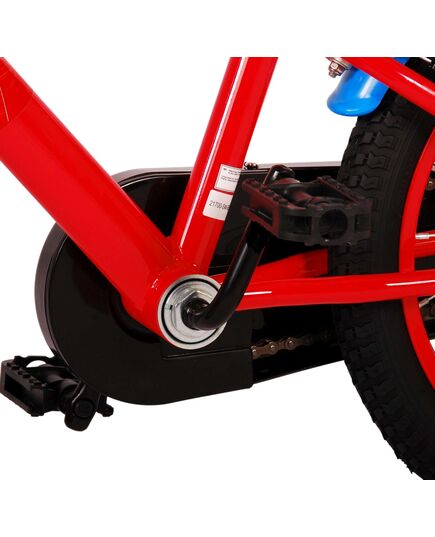 Ultimate Spider-Man Kinderfahrrad - Jungen - 16 Zoll - Blau/Rot - Zwei Handbremsen