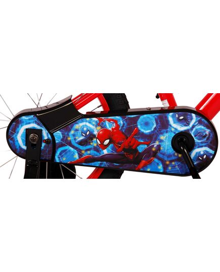 Ultimate Spider-Man Kinderfahrrad - Jungen - 16 Zoll - Blau/Rot - Zwei Handbremsen