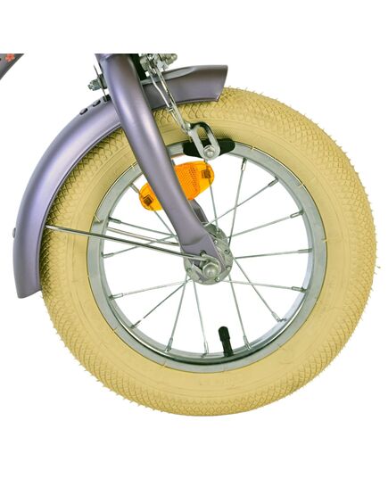 Volare Blossom Kinderfahrrad - Mädchen - 12 Zoll - Lila - Zwei Handbremsen
