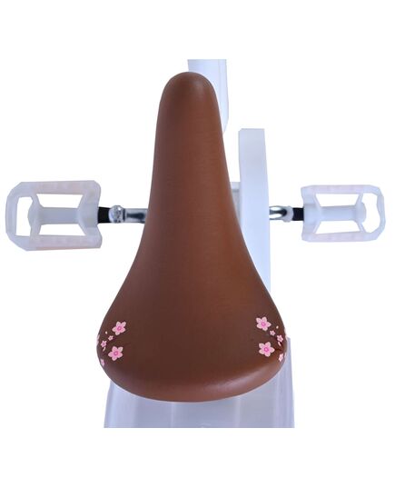 Volare Blossom Kinderfahrrad - Mädchen - 14 Zoll - Weiß