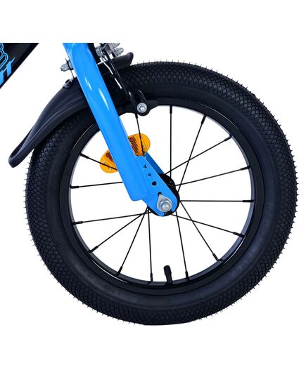 Volare Sportivo Kinderfahrrad - Jungen - 14 Zoll - Blau Schwarz