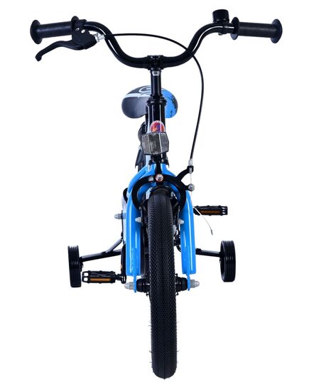 Volare Sportivo Kinderfahrrad - Jungen - 14 Zoll - Blau Schwarz