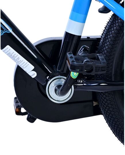 Volare Sportivo Kinderfahrrad - Jungen - 14 Zoll - Blau Schwarz
