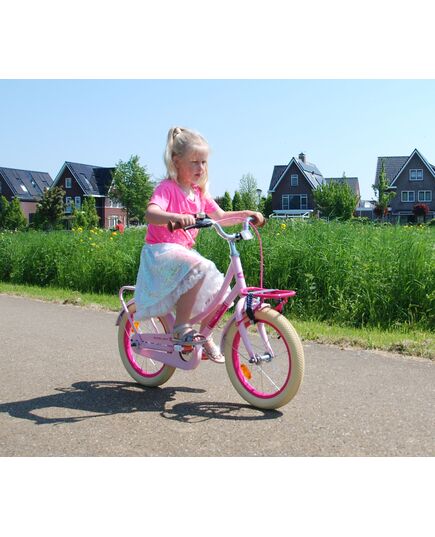 Volare Excellent Kinderfahrrad - Mädchen - 16 Zoll - Rosa - 95% montiert [CLONE]