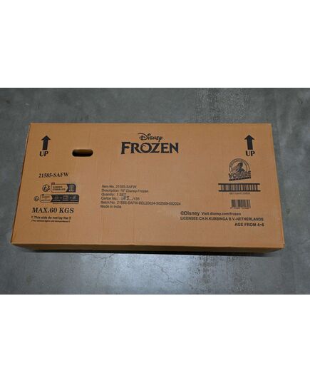 Disney Frozen 2 Kinderfahrrad - Mädchen - 16 Zoll - Blau/Lila - Zweihandbremsen [CLONE]