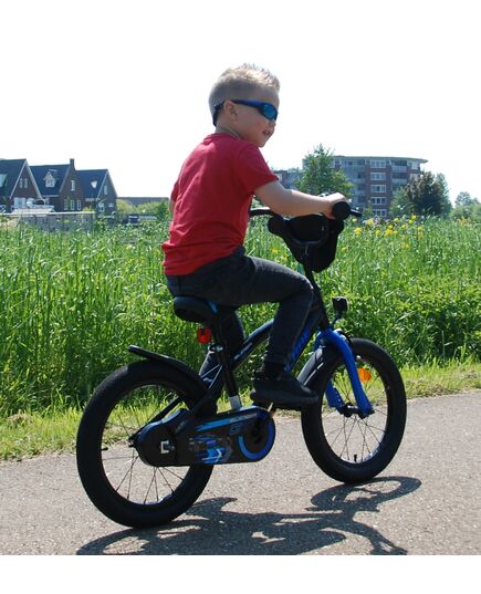Volare Super GT Kinderfahrrad - Jungen - 16 Zoll - Blau [CLONE]