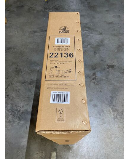 Volare Excellent Kinderfahrrad – Mädchen – 20 Zoll – Weiß