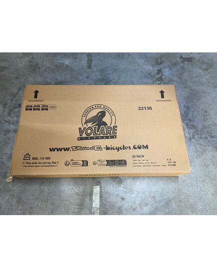 Volare Excellent Kinderfahrrad – Mädchen – 20 Zoll – Weiß