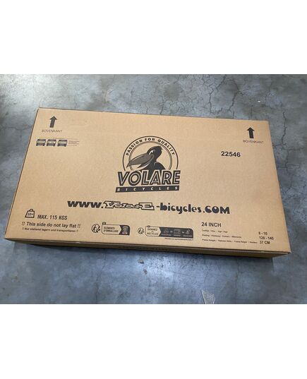 Volare Cross Kinderfahrrad – Jungen – 24 Zoll – Blau – 3 Gänge