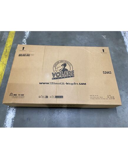 Volare Blossom Kinderfahrrad - Mädchen - 24 Zoll - Lila