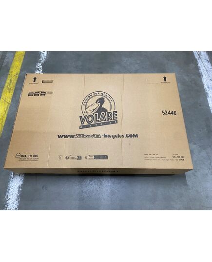 Volare Blossom Kinderfahrrad - Mädchen - 24 Zoll - Weiß