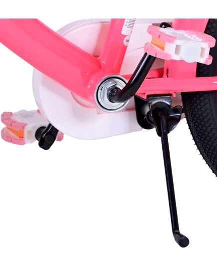 Volare Ashley Kinderfahrrad - Mädchen - 16 Zoll - Rosa/Rot