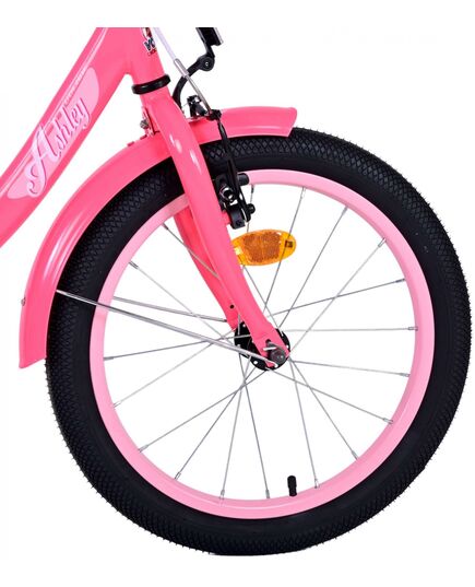 Volare Ashley Kinderfahrrad - Mädchen - 18 Zoll - Rosa/Rot