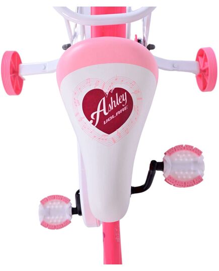 Volare Ashley Kinderfahrrad - Mädchen - 18 Zoll - Rosa/Rot