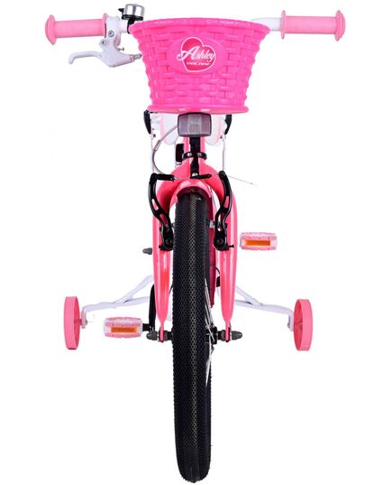Volare Ashley Kinderfahrrad - Mädchen - 18 Zoll - Rosa/Rot