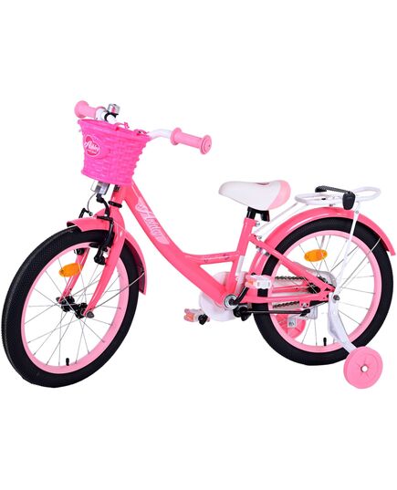 Volare Ashley Kinderfahrrad - Mädchen - 18 Zoll - Rosa/Rot