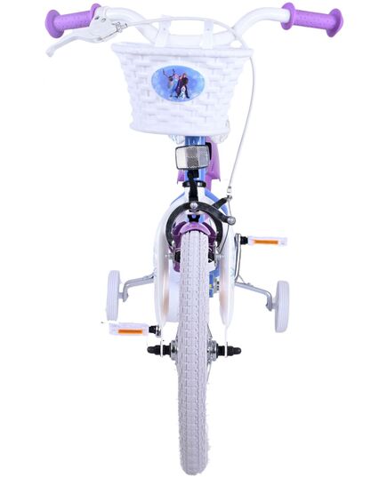 Disney Frozen 2 Kinderfahrrad - Mädchen - 16 Zoll - Blau / Lila