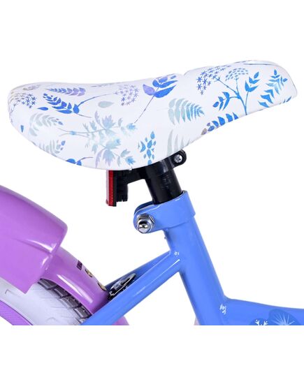 Disney Frozen 2 Kinderfahrrad - Mädchen - 16 Zoll - Blau / Lila