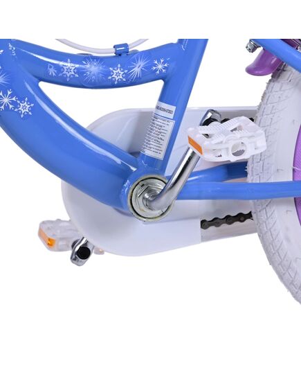 Disney Frozen 2 Kinderfiets - Meisjes - 12 inch - Blauw/Paars - Twee handremmen