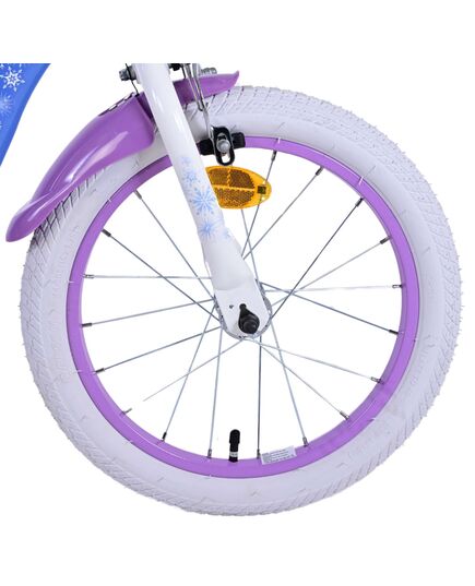 Disney Frozen 2 Kinderfiets - Meisjes - 12 inch - Blauw/Paars - Twee handremmen