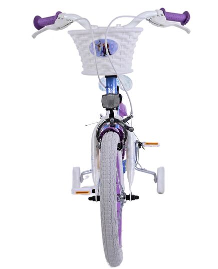 Disney Frozen 2 Kinderfiets - Meisjes - 12 inch - Blauw/Paars - Twee handremmen