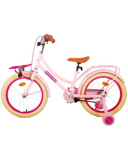 Volare Excellent Kinderfahrrad - Mädchen - 18 Zoll - Rosa - 95 % zusammengebaut
