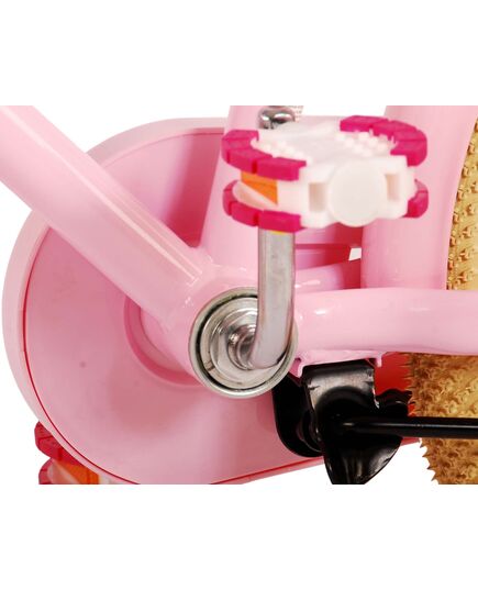 Volare Excellent Kinderfahrrad - Mädchen - 18 Zoll - Rosa - 95 % zusammengebaut