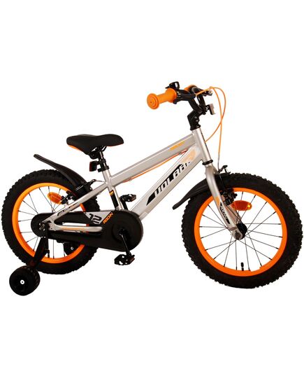 Volare Rocky Kinderfahrrad - Jungen - 16 Zoll - Grau
