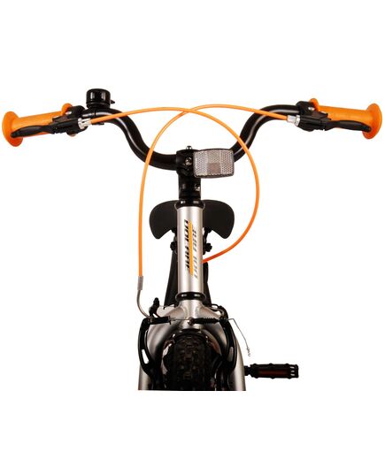 Volare Rocky Kinderfahrrad - Jungen - 16 Zoll - Grau