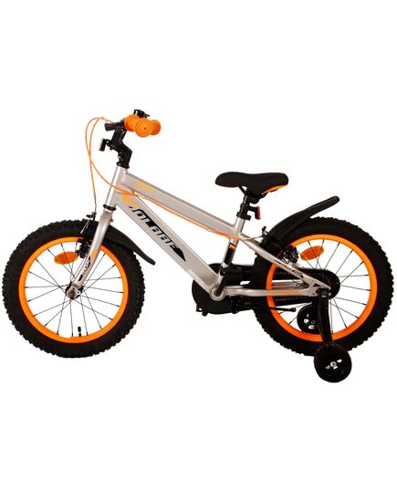 Volare Rocky Kinderfahrrad - Jungen - 16 Zoll - Grau
