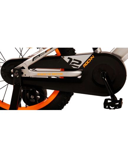 Volare Rocky Kinderfahrrad - Jungen - 16 Zoll - Grau