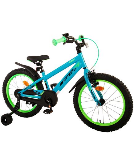 Volare Rocky Kinderfahrrad - Jungen - 18 Zoll - Grün