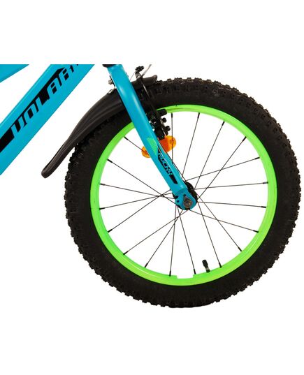 Volare Rocky Kinderfahrrad - Jungen - 18 Zoll - Grün