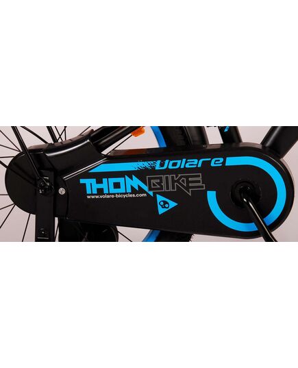Volare Thombike Kinderfahrrad - Jungen - 18 Zoll - Schwarz Blau