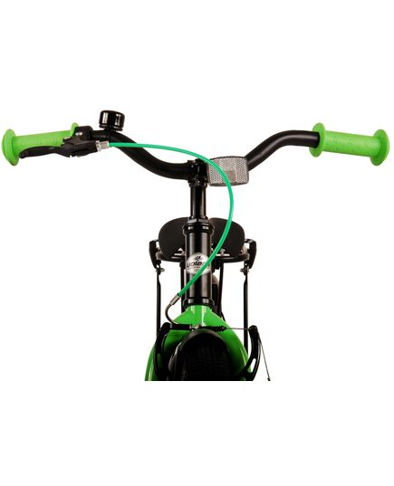 Volare Thombike Kinderfahrrad - Jungen - 18 Zoll - Schwarz Grün