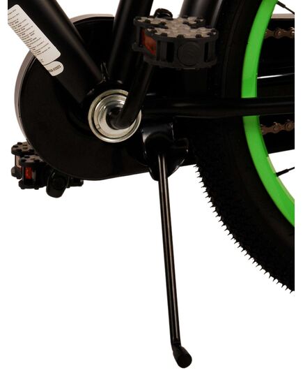 Volare Thombike Kinderfahrrad - Jungen - 18 Zoll - Schwarz Grün