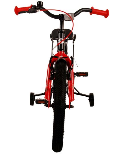 Volare Thombike Kinderfahrrad - Jungen - 18 Zoll - Schwarz Rot