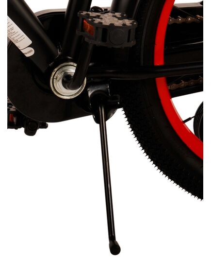 Volare Thombike Kinderfahrrad - Jungen - 18 Zoll - Schwarz Rot