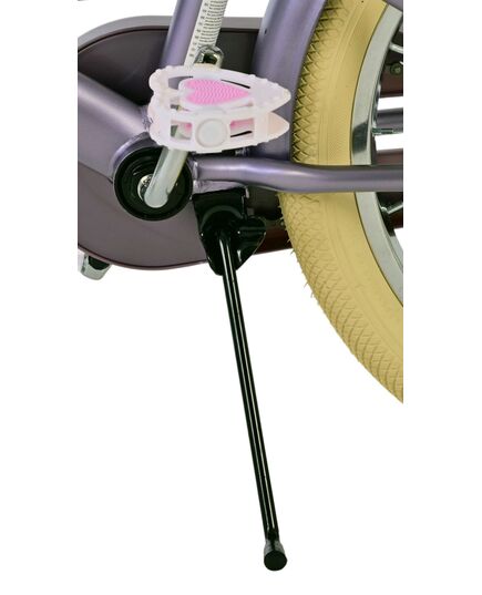 Volare Blossom Kinderfahrrad - Mädchen - 18 Zoll - Lila - Zwei Handbremsen