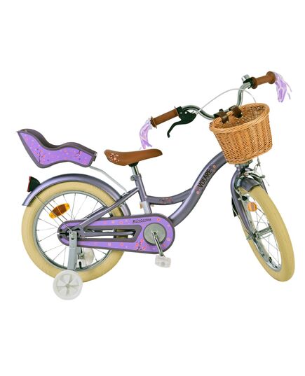 Volare Blossom Kinderfahrrad - Mädchen - 16 Zoll - Lila