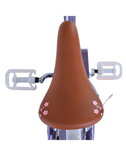 Volare Blossom Kinderfahrrad - Mädchen - 16 Zoll - Lila - Zweihandbremsen [CLONE]