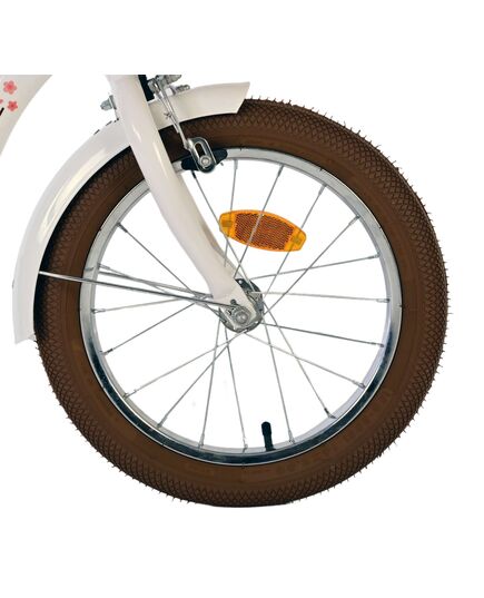 Volare Blossom Children's Bicycle - Girls - 16 inch - White