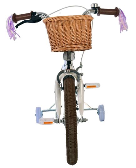 Volare Blossom Children's Bicycle - Girls - 16 inch - White