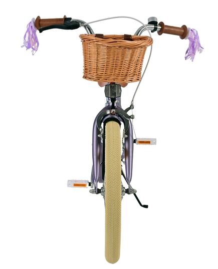 Rower dziecięcy Volare Blossom - dziewczęcy - 18 cali - fioletowy
