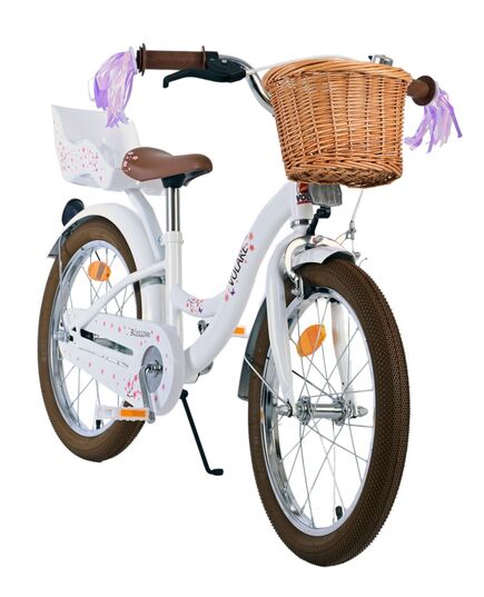 Volare Blossom Kinderfiets - Meisjes - 18 inch - Wit