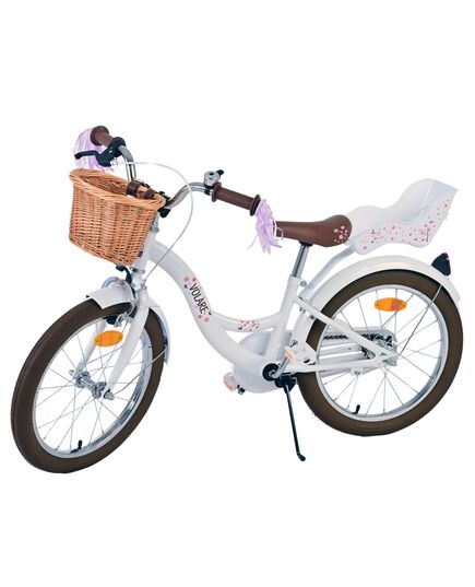 Volare Blossom Kinderfiets - Meisjes - 18 inch - Wit