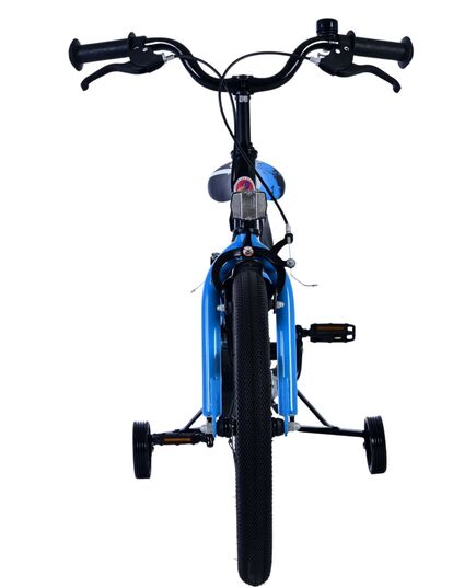 Volare Sportivo Kinderfahrrad - Jungen - 18 Zoll - Blau Schwarz - Zwei Handbremsen