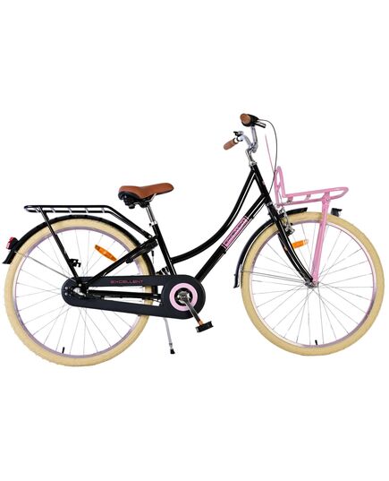 Volare Excellent børnecykel - piger - 26 tommer - sort - 3 gear