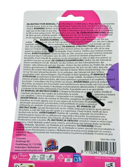 Disney Minnie - Kabelschloss - Rosa